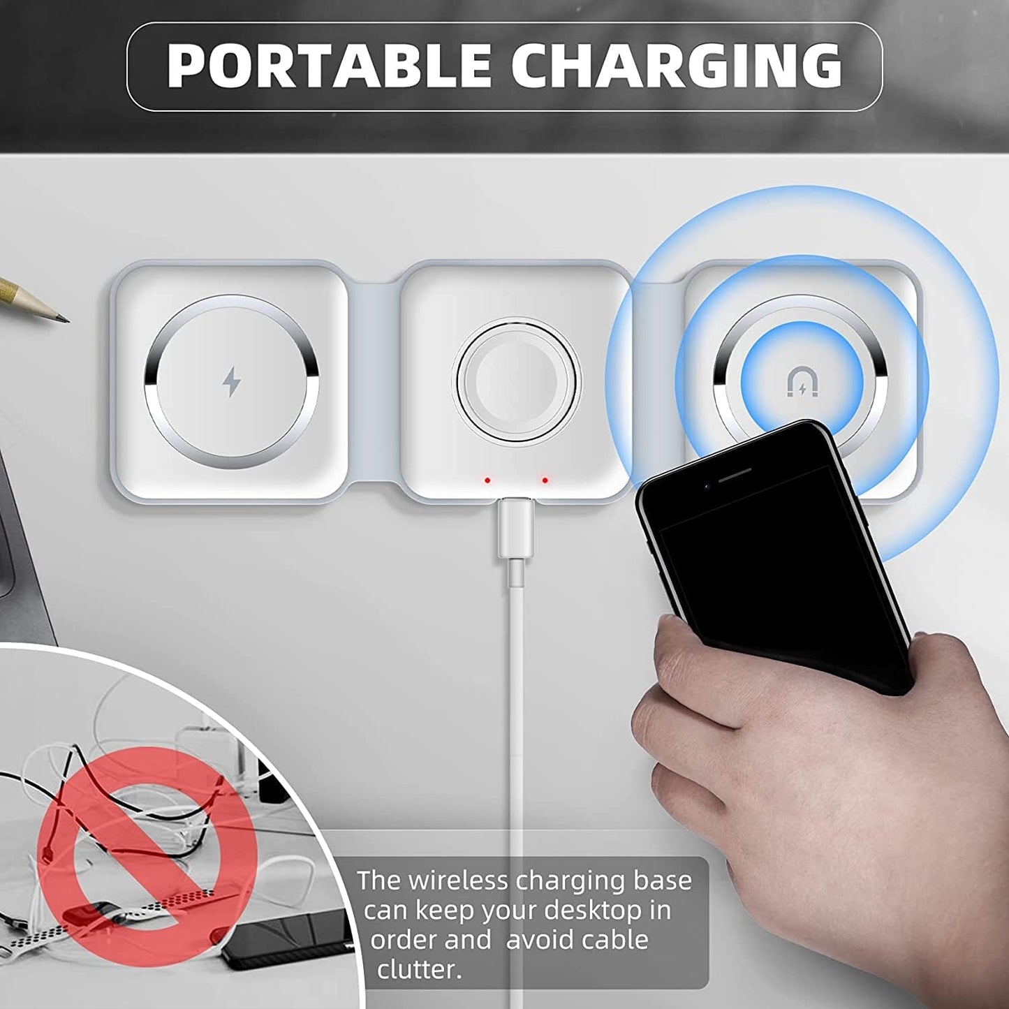 ⚡ 3-in-1 Wireless Charging Station - My Store