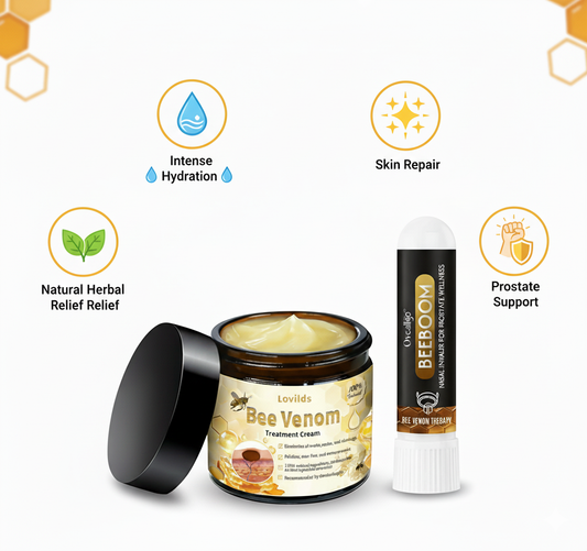 Bee Skin Elixir – Repair & Hydrate Skin + Free BeeBoom Nasal Stick for Easy Breathing!
