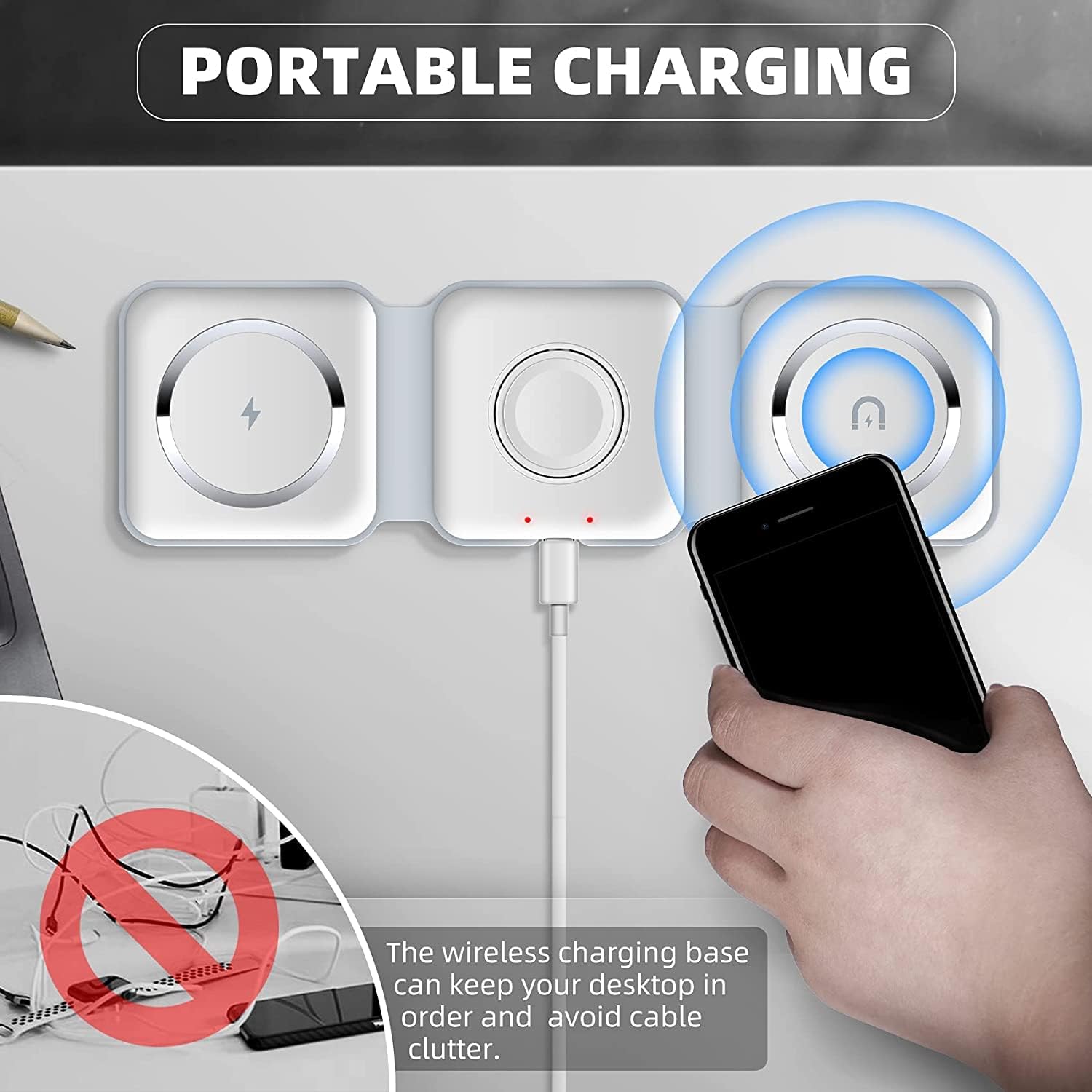 ⚡ 3-in-1 Wireless Charging Station - My Store