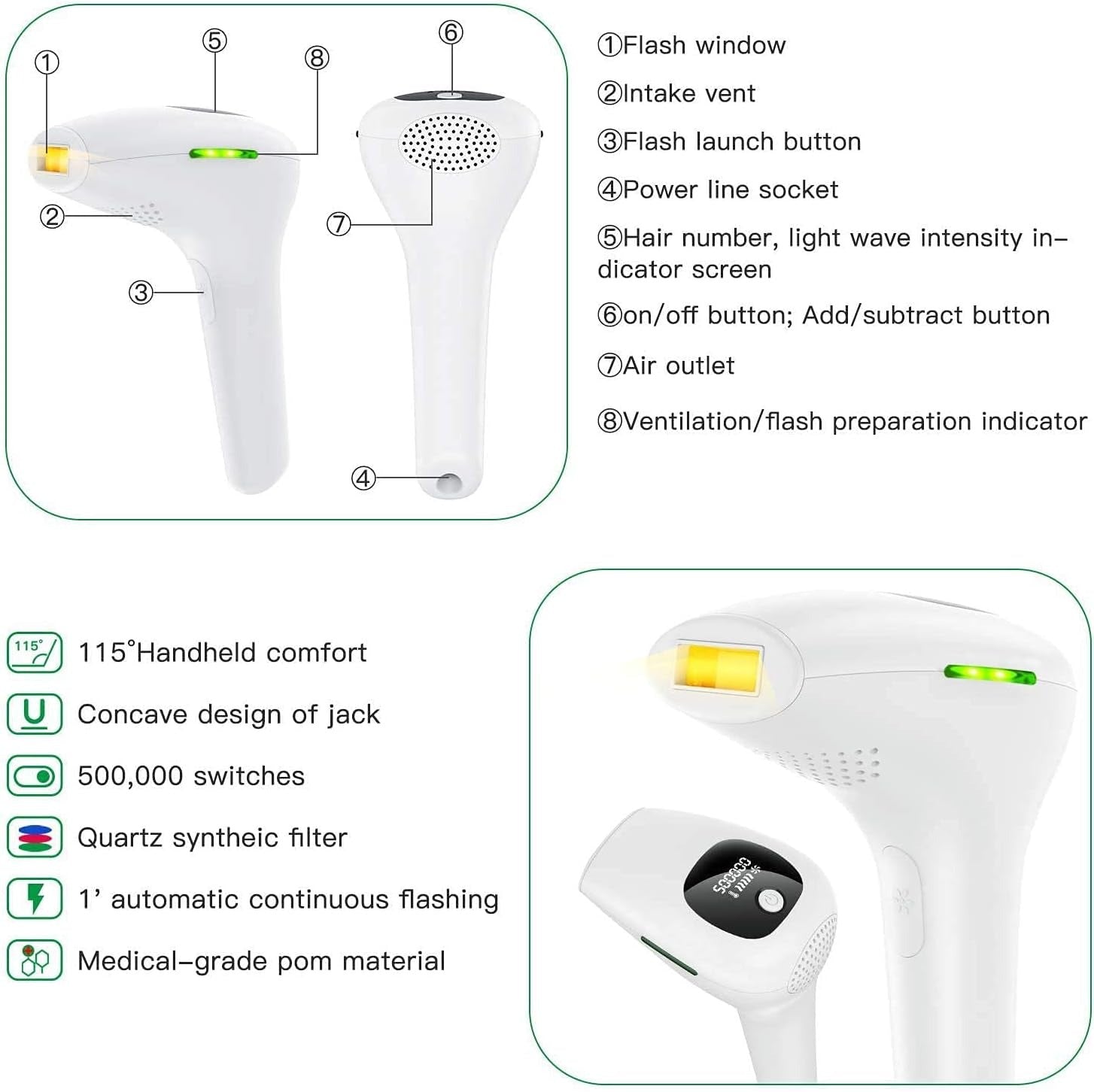 IPL Hair Removal System - My Store