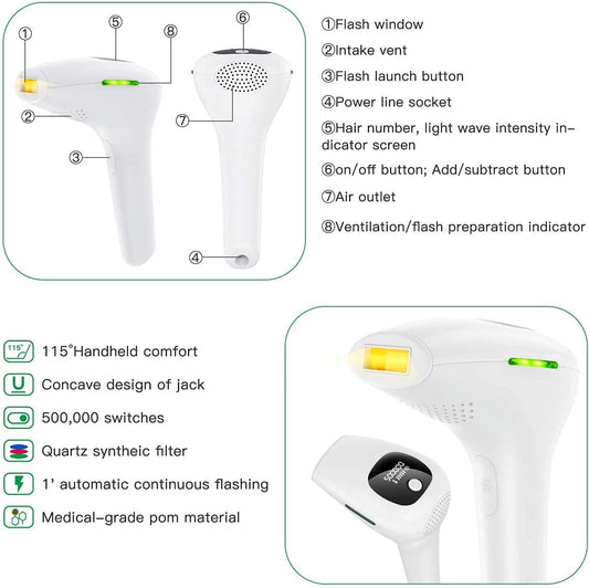 IPL Hair Removal System - My Store