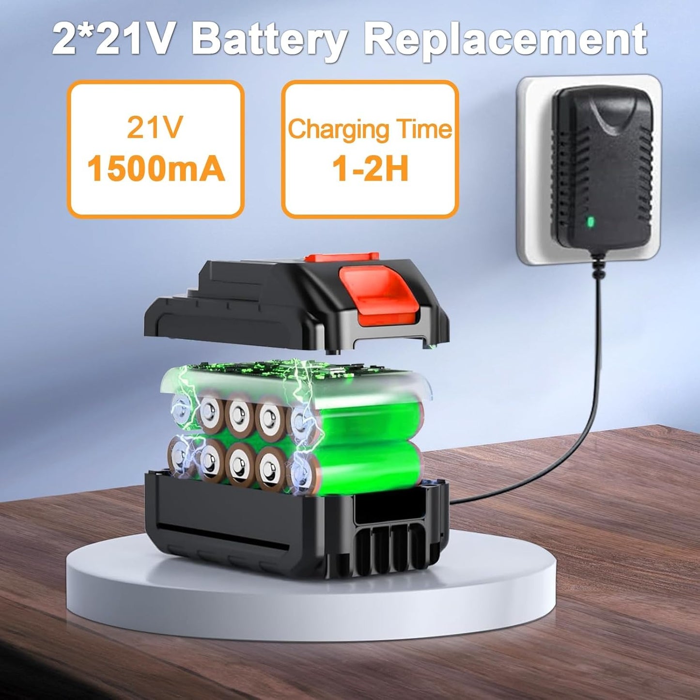 Jet Blower with Charger & 2 x Battery - My Store