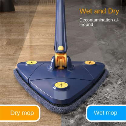 Triangular Mop | Wet & Dry Multifunctional Cleaning Mop