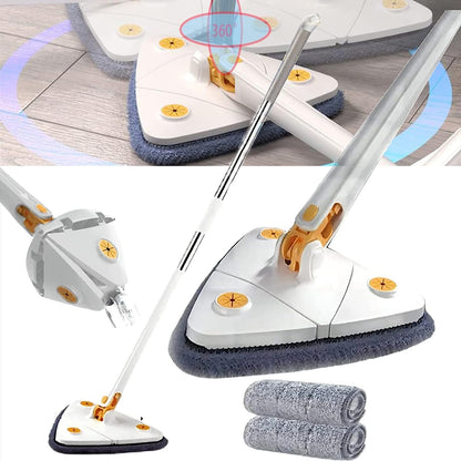 Triangular Mop | Wet & Dry Multifunctional Cleaning Mop