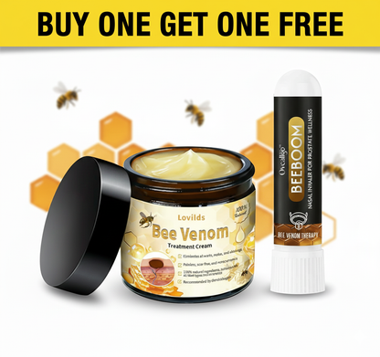 Bee Skin Elixir – Repair & Hydrate Skin + Free BeeBoom Nasal Stick for Easy Breathing!