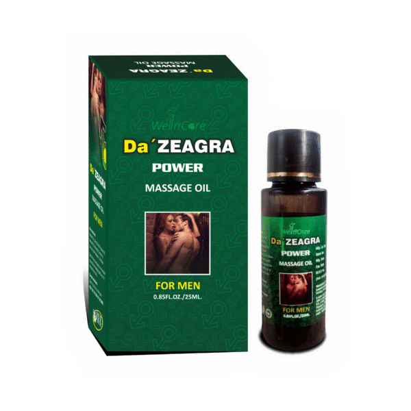 Da' ZEAGRA Power Massage Oil for Men – Confidence, Relaxation & Intimate Wellness