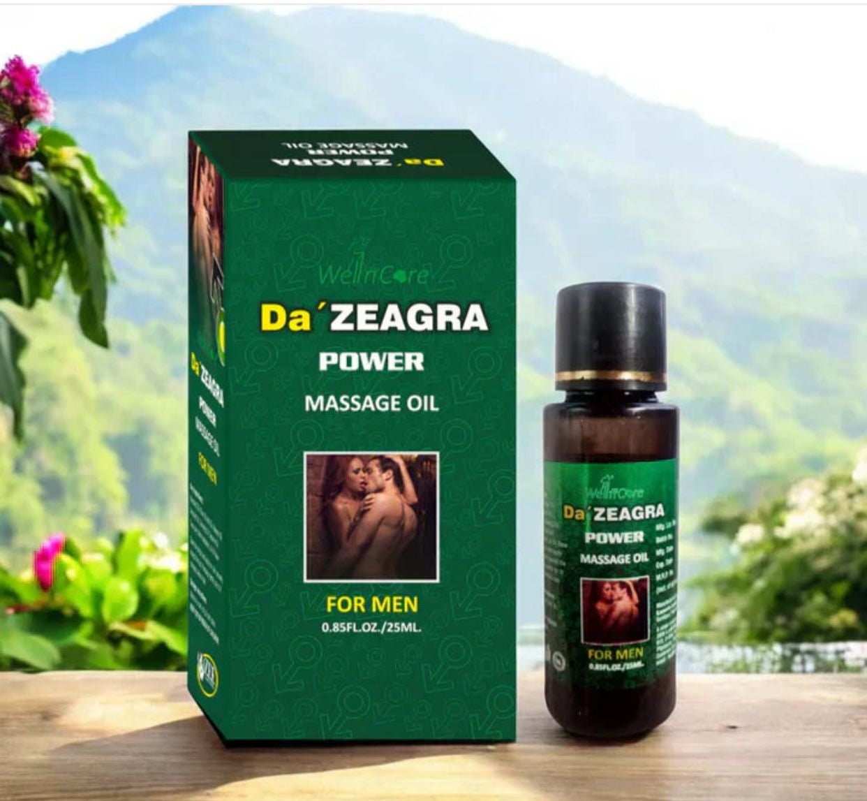 Da' ZEAGRA Power Massage Oil for Men – Confidence, Relaxation & Intimate Wellness